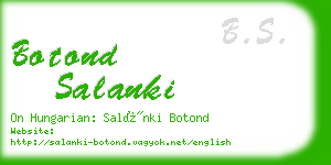 botond salanki business card